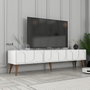 Hanah Home Lyon 44 Blanco y Nogal